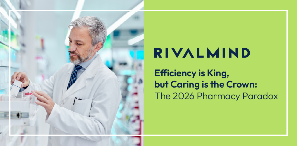 A pharmacist filling a prescription.