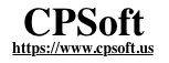 CPSoft logo with website URL www.cpsoft.us below it