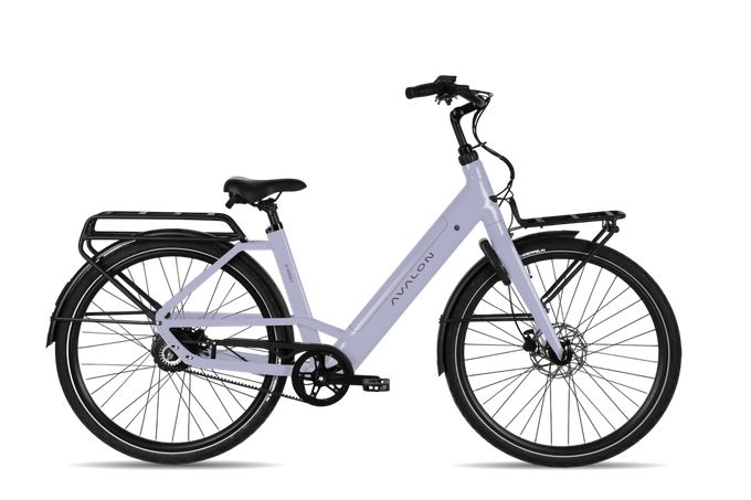 Violet Avalon E-Moev elektrische stadsfiets met riemaandrijving en krachtsensor