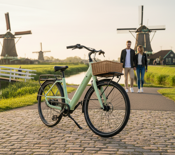 Avalon E-Moev elektrische stadsfiets met riemaandrijving