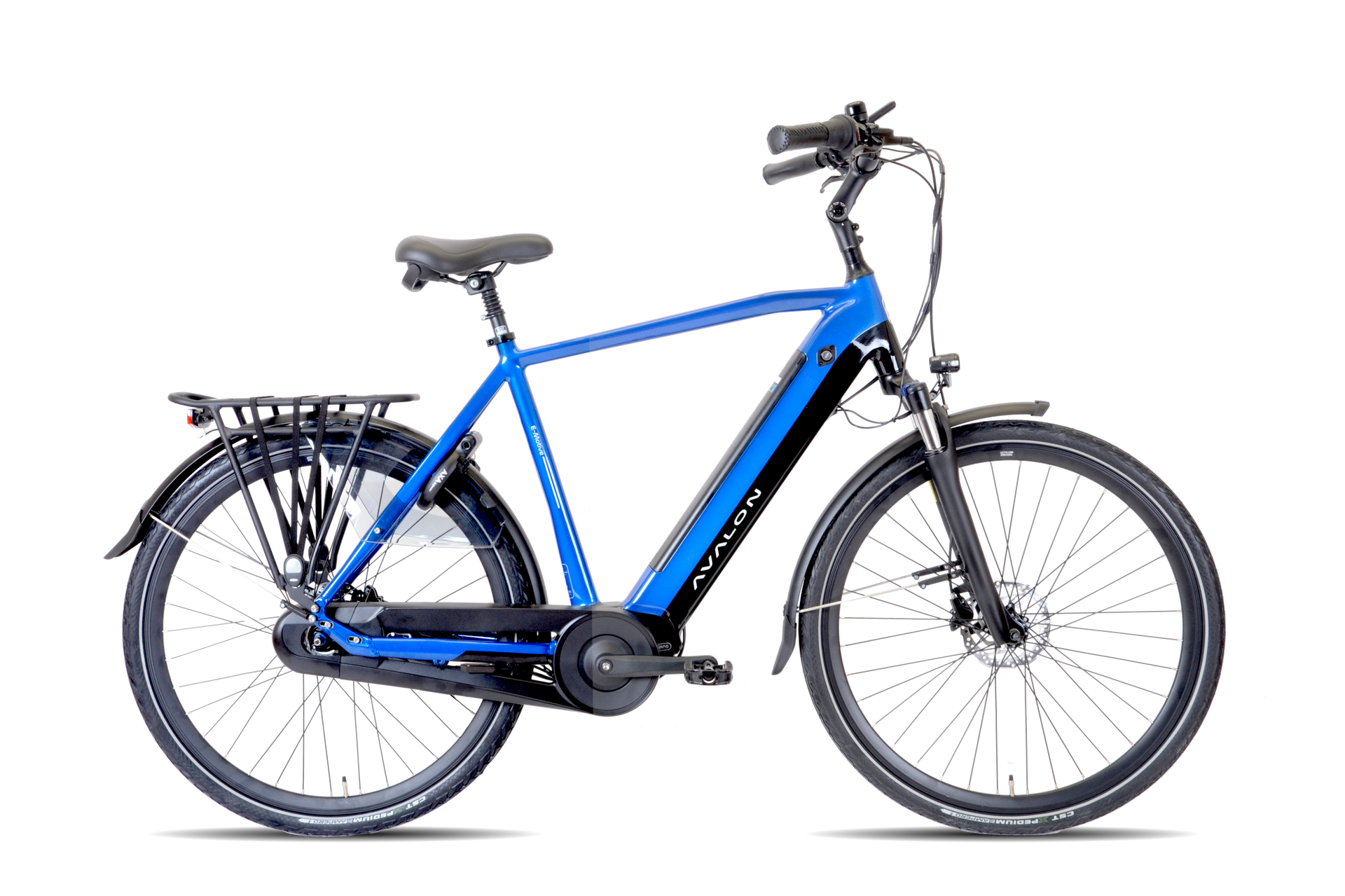 Avalon E-Motive Premium e-bike met lage instap en geïntegreerde intube acca.