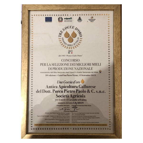 una goccia d'oro