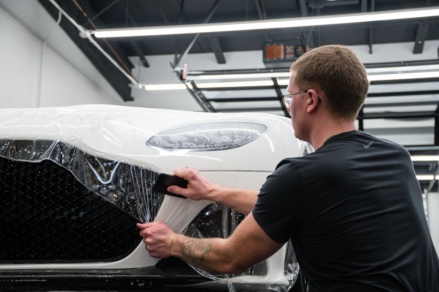 Paint protection film guide