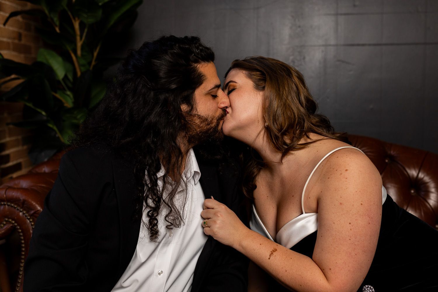 sultry engagement photos
