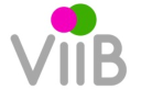 Logo with grey text