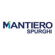 Logo di MANTIERO SPURGHI in blu e verde su sfondo bianco.