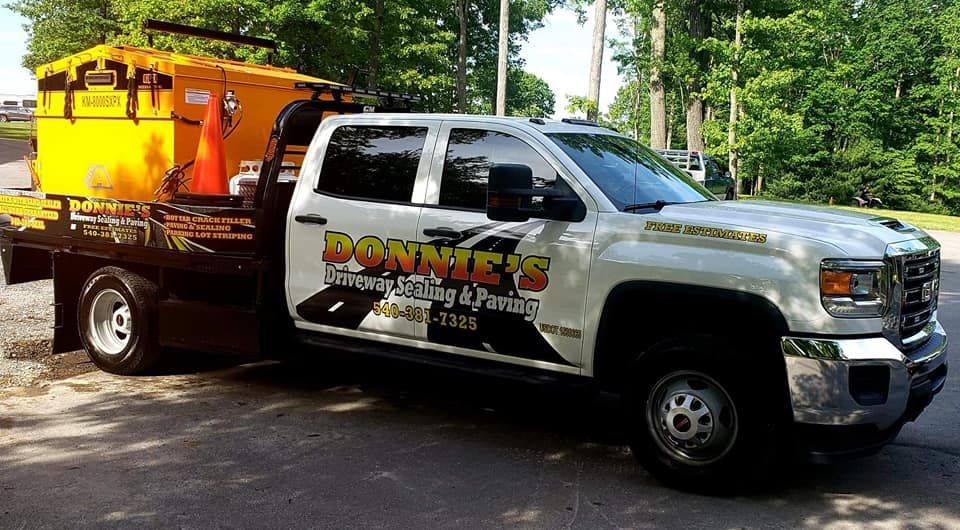 White truck with 