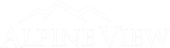Alpine View village brand logo