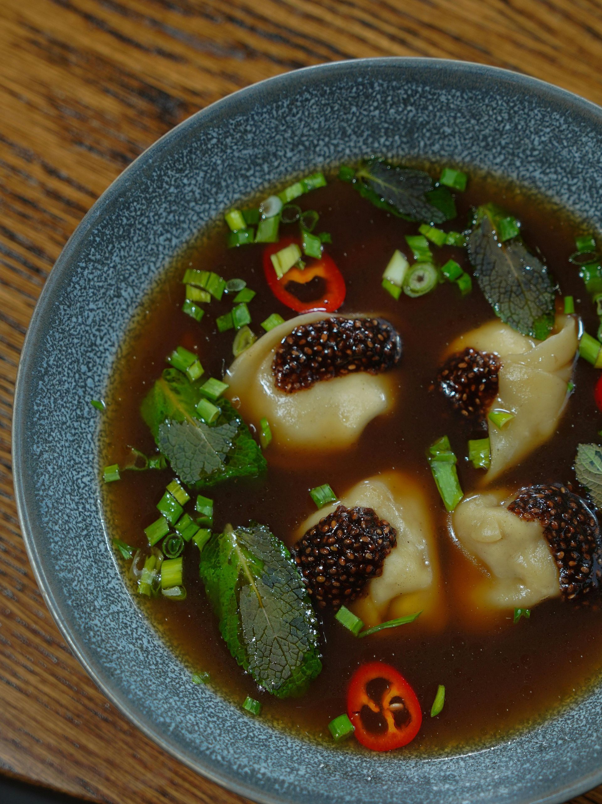 Smoked Turkey & Dumpling Soup