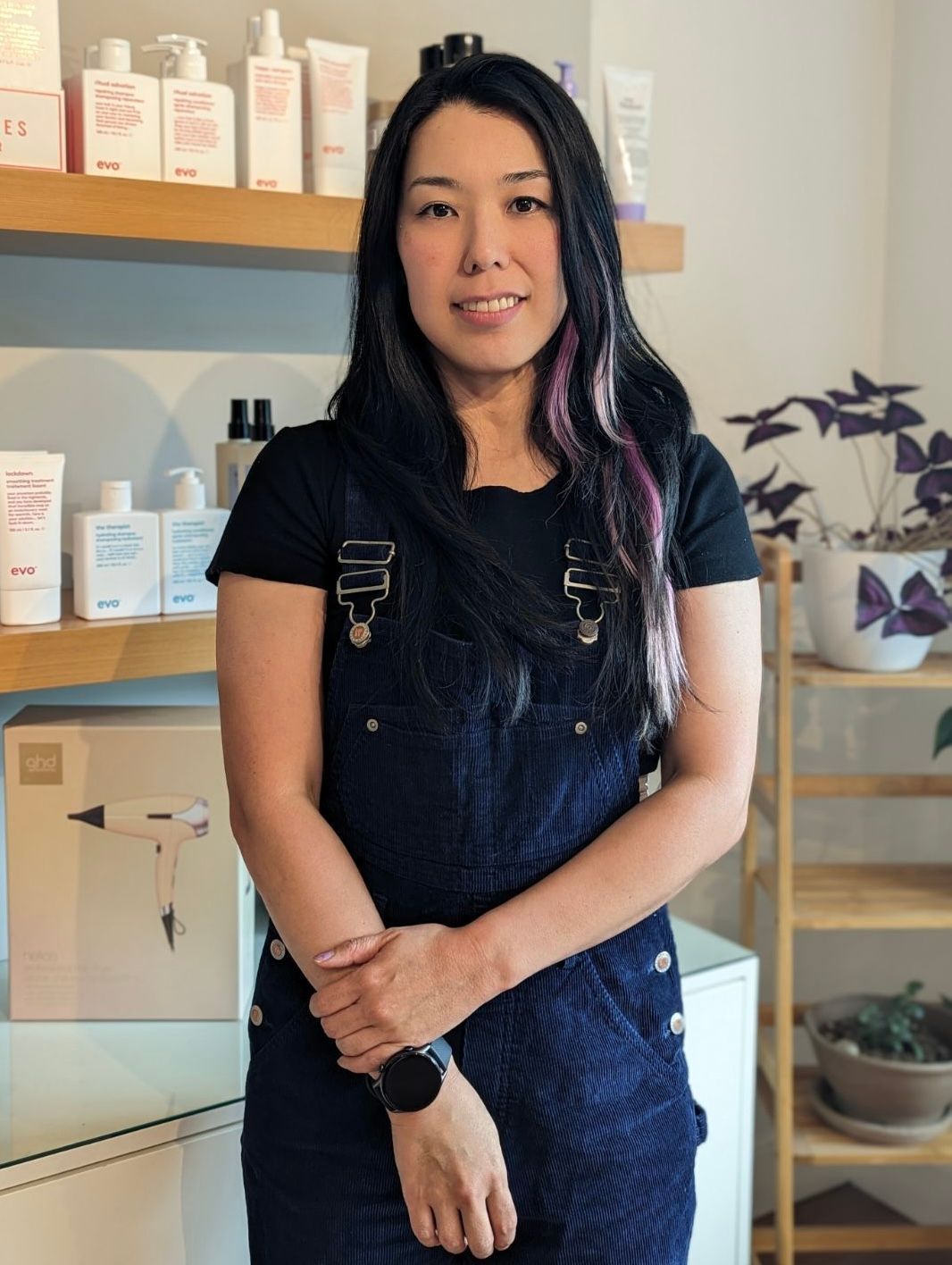 Risako Nakanishi – blonde, vibrant colour and colour correction specialist at Sücos Hair Salon Whistler