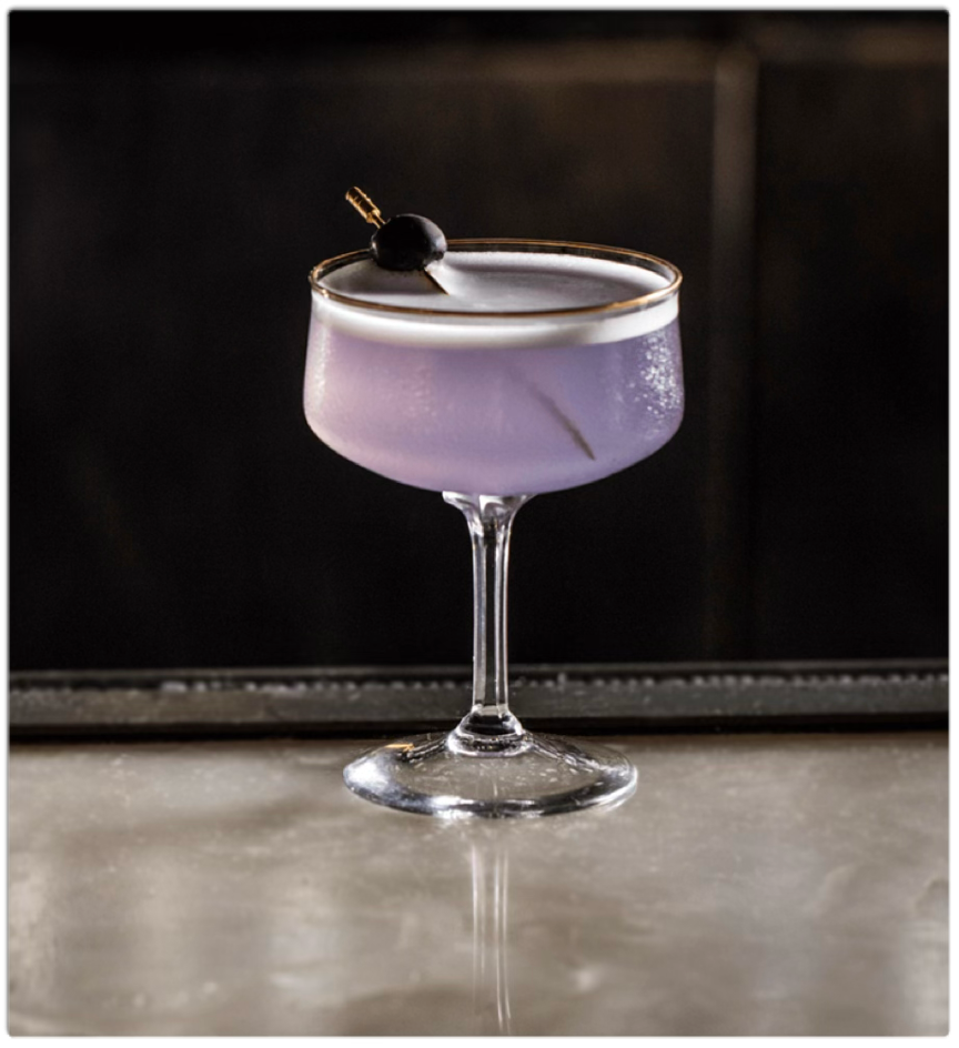 Lavender cocktail