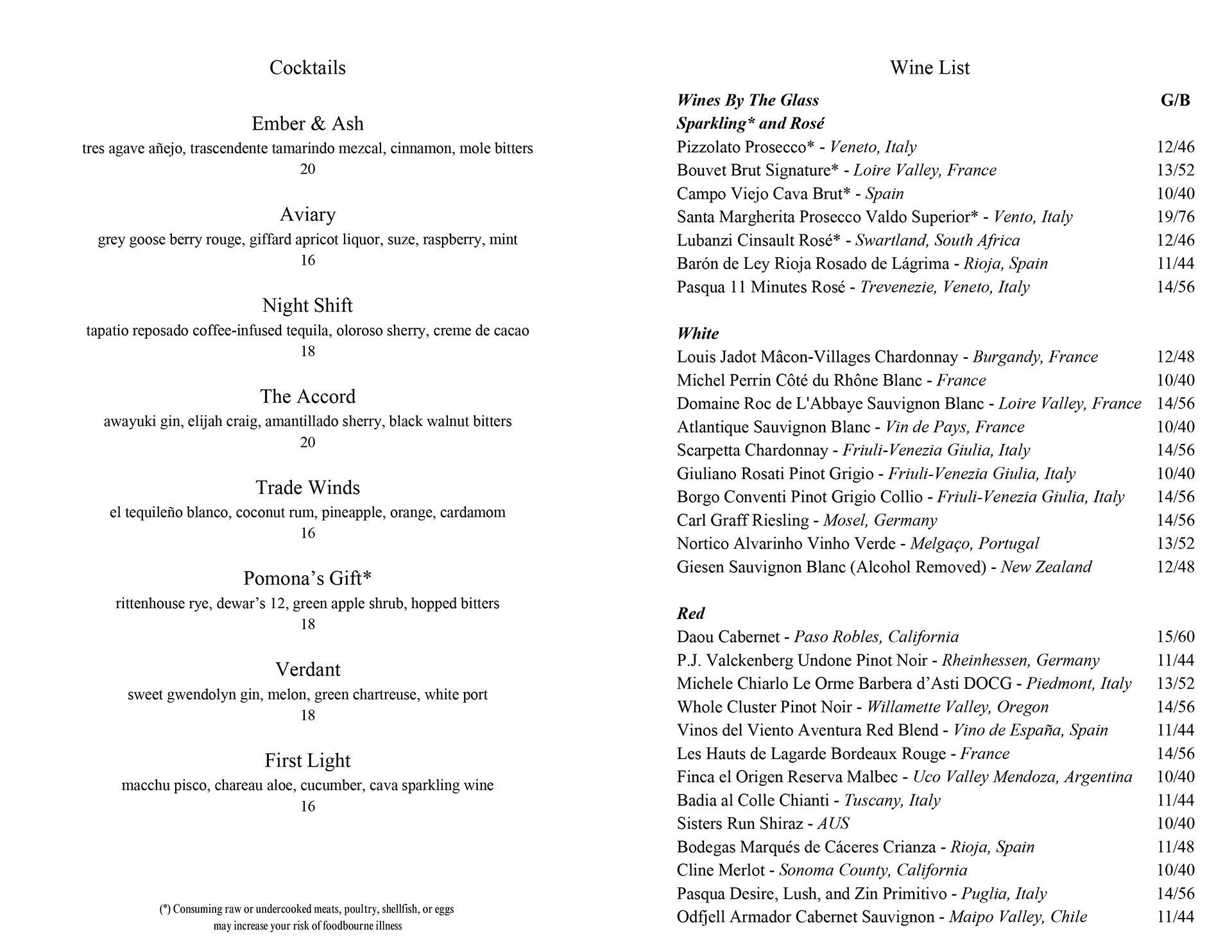 The Fold Menu 4