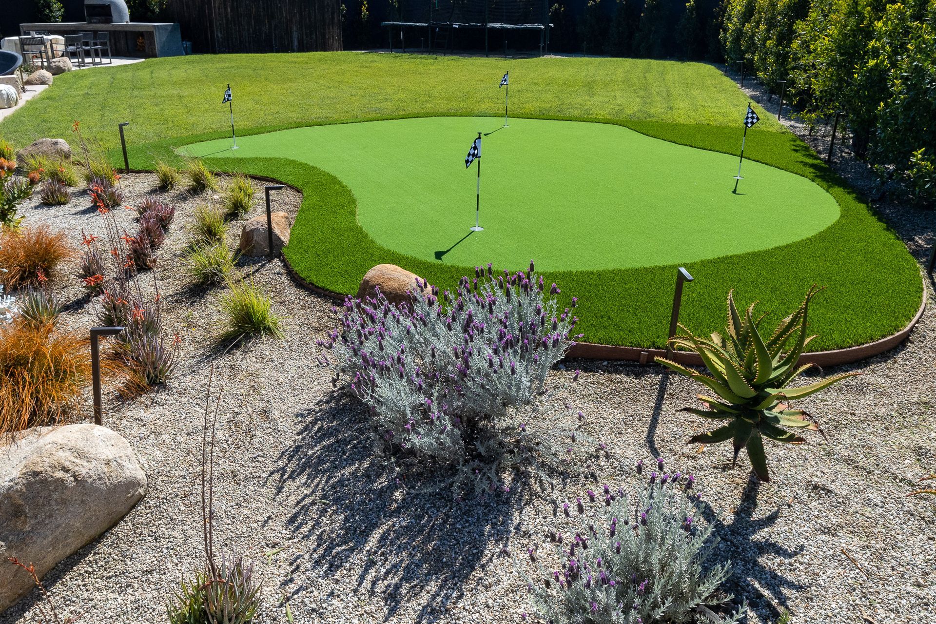 synthetic turf golf cup