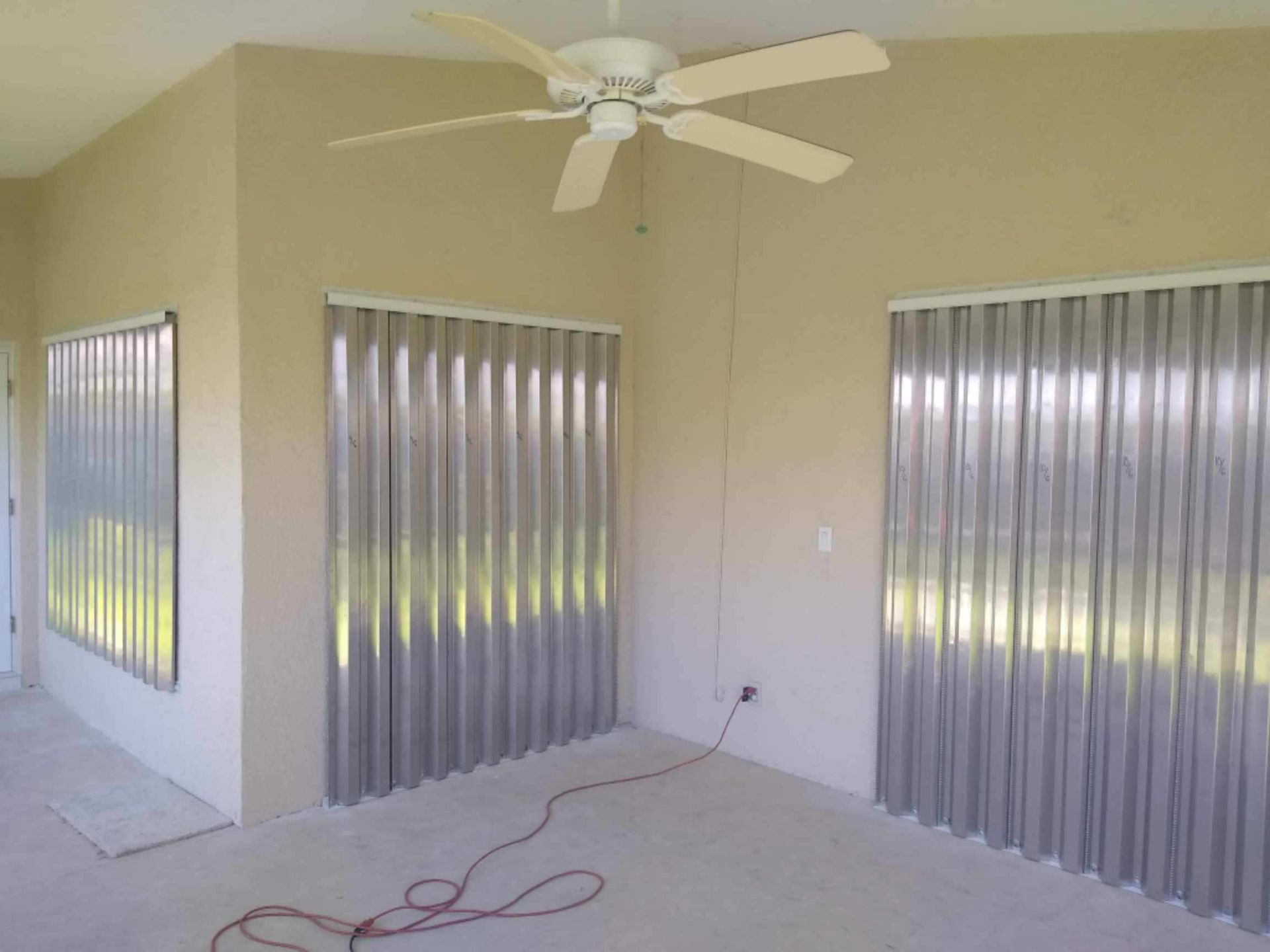 Two new wall panels - Melbourne, FL - Roll Tite Shutters