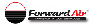 The logo for forward air transportation services