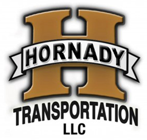Hornady transportation llc logo on a white background