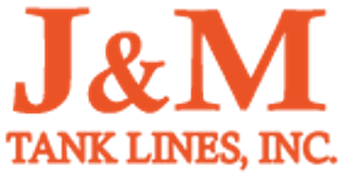 The logo for j & m tank lines inc.