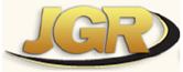 A logo for jgr is shown on a white background.
