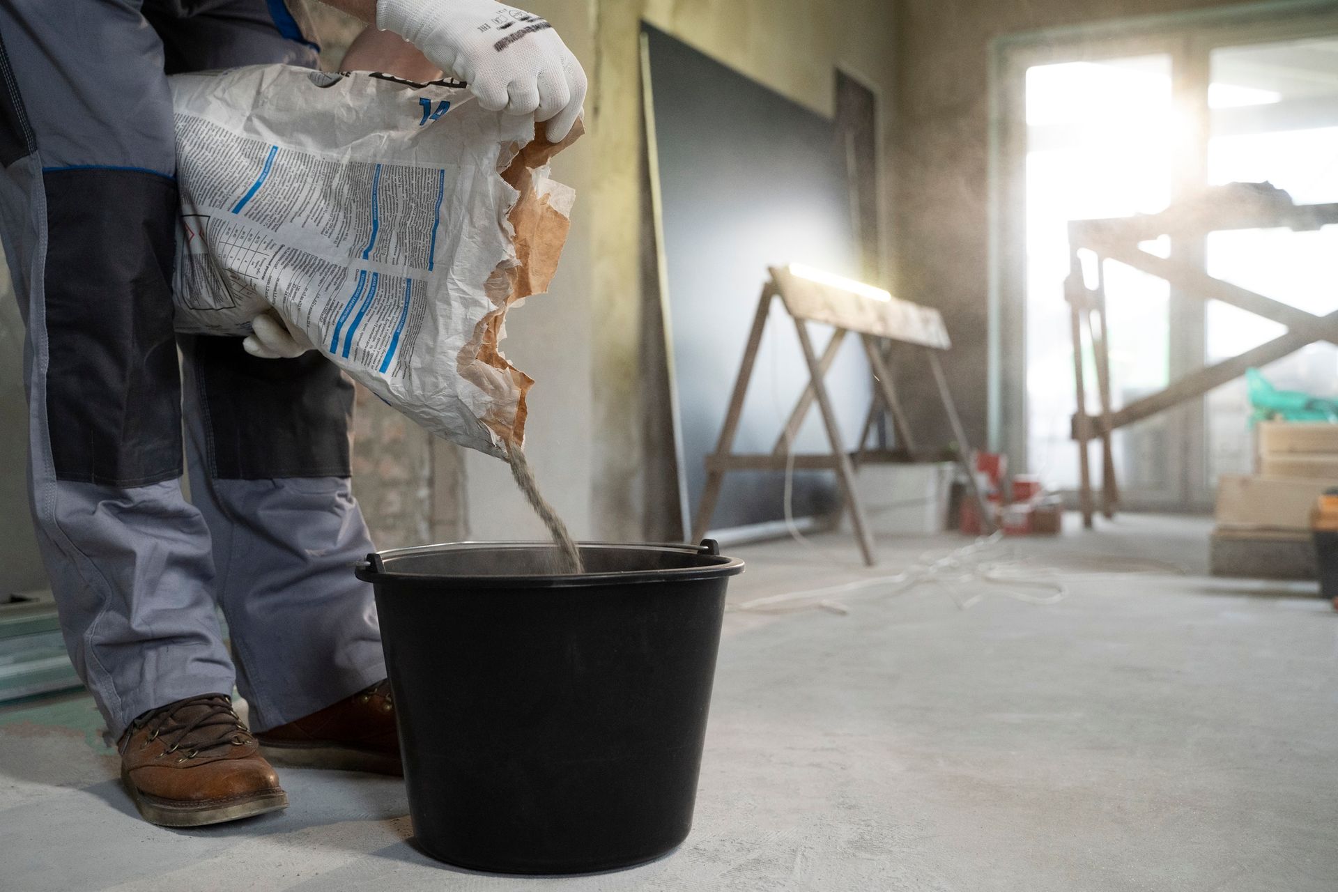 Aditivos para argamassa de obras