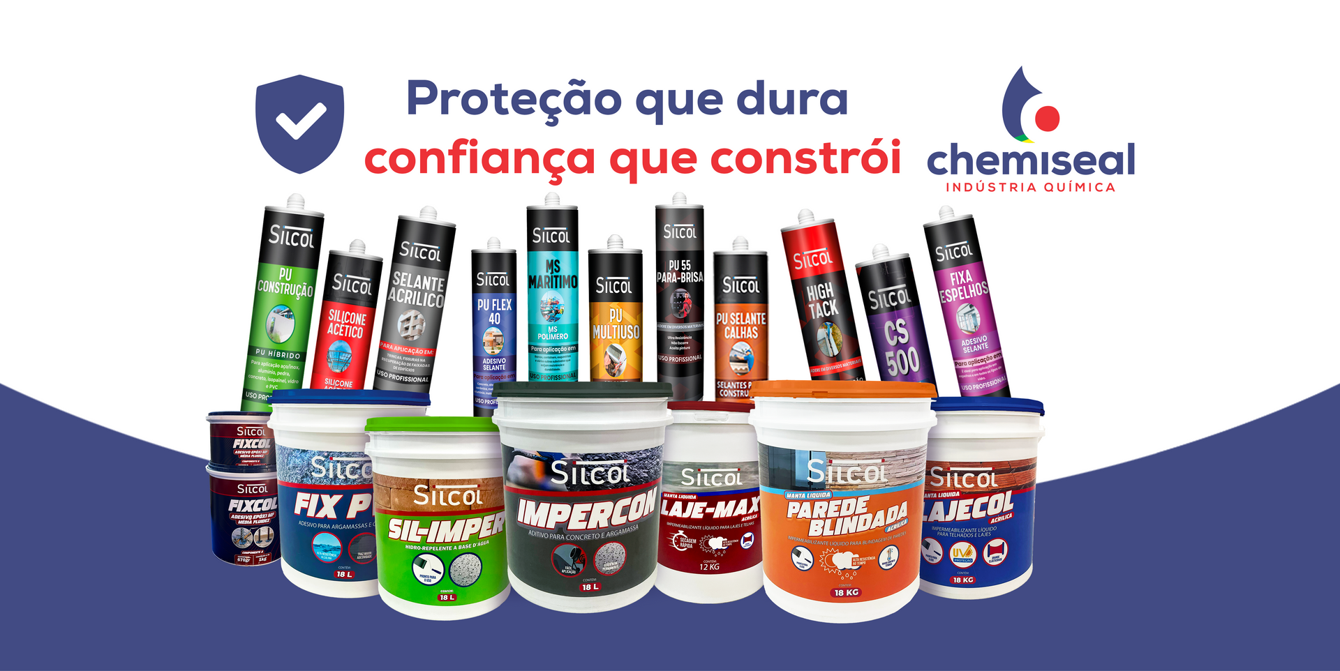 Fábrica de selantes, silicones e impermeabilizantes