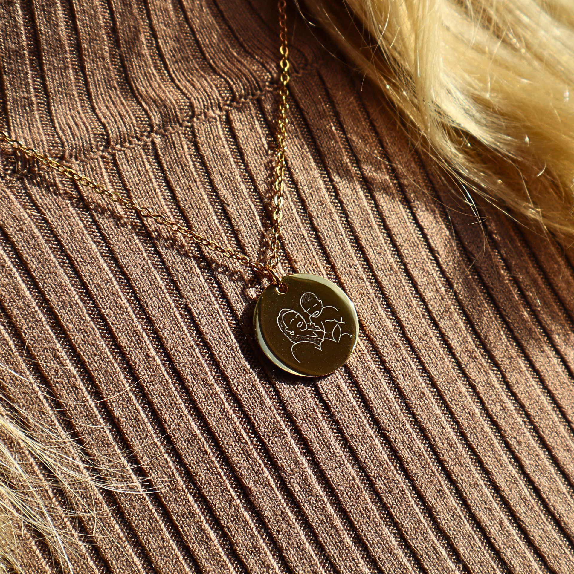 gegraveerde ketting