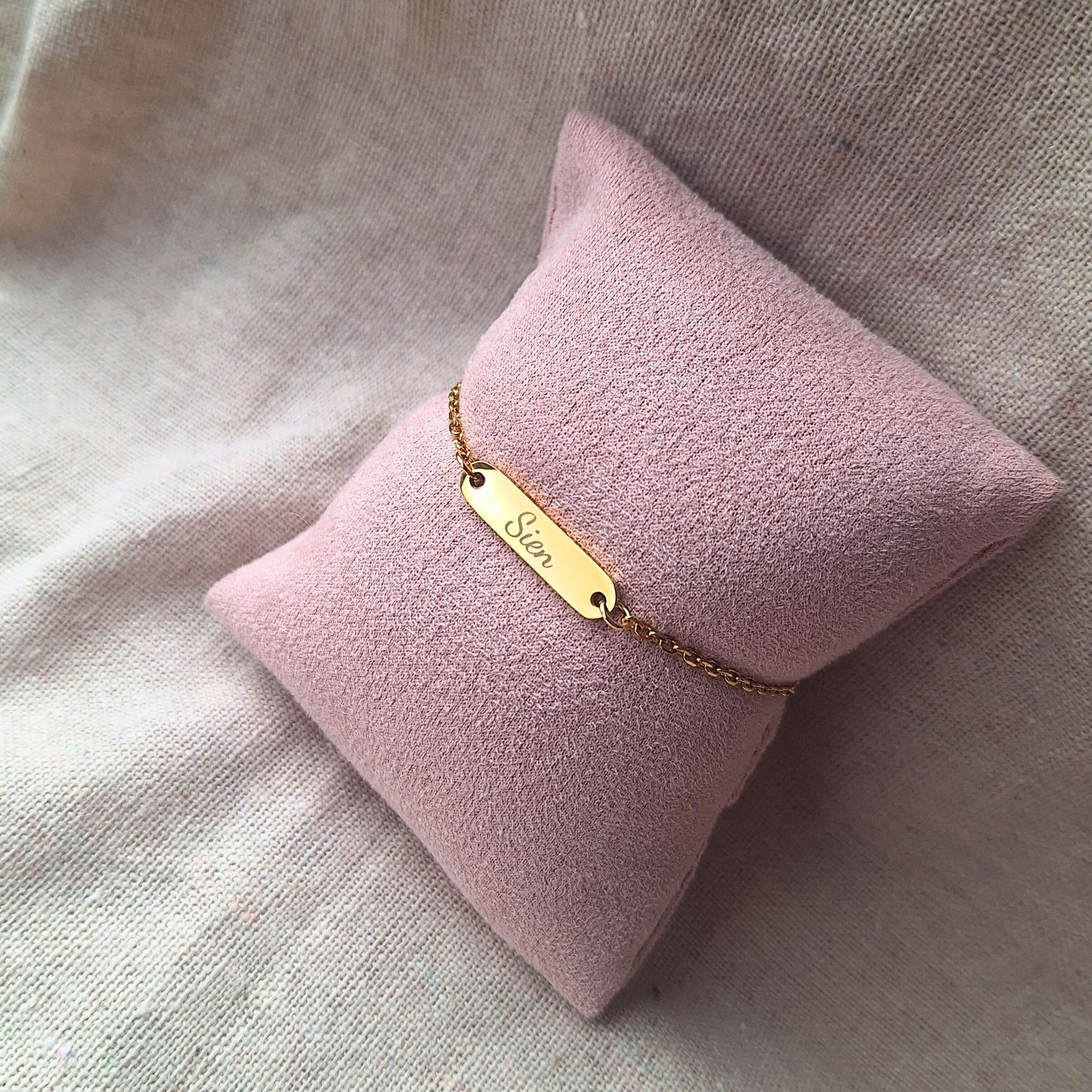 Baby armbandje met gravure
