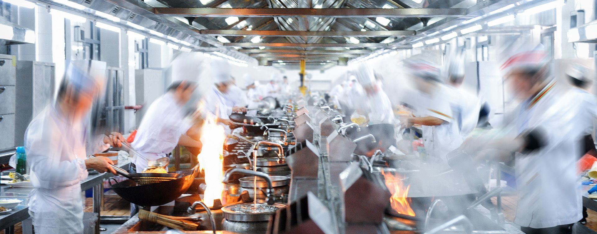 Busy kitchen 