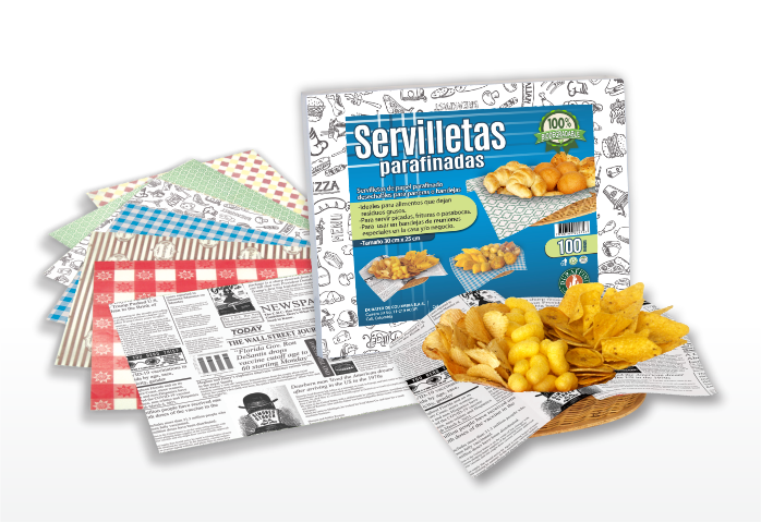 Servilletas canasta