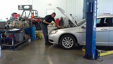 Checking Car Engine