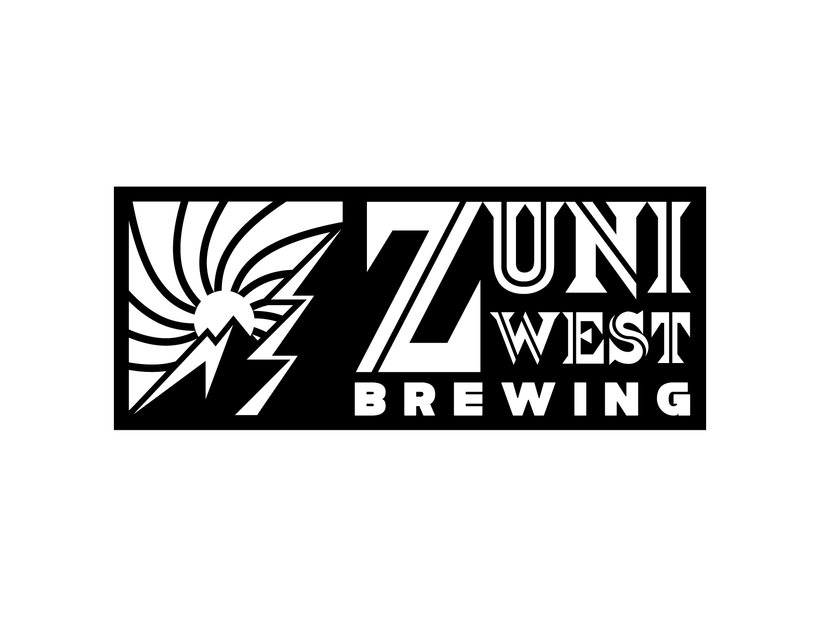 zuni st brewing logo with sun