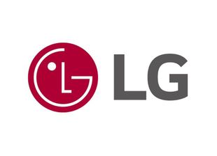 Full Time Heating & Cooling | The lg logo is on a white background.