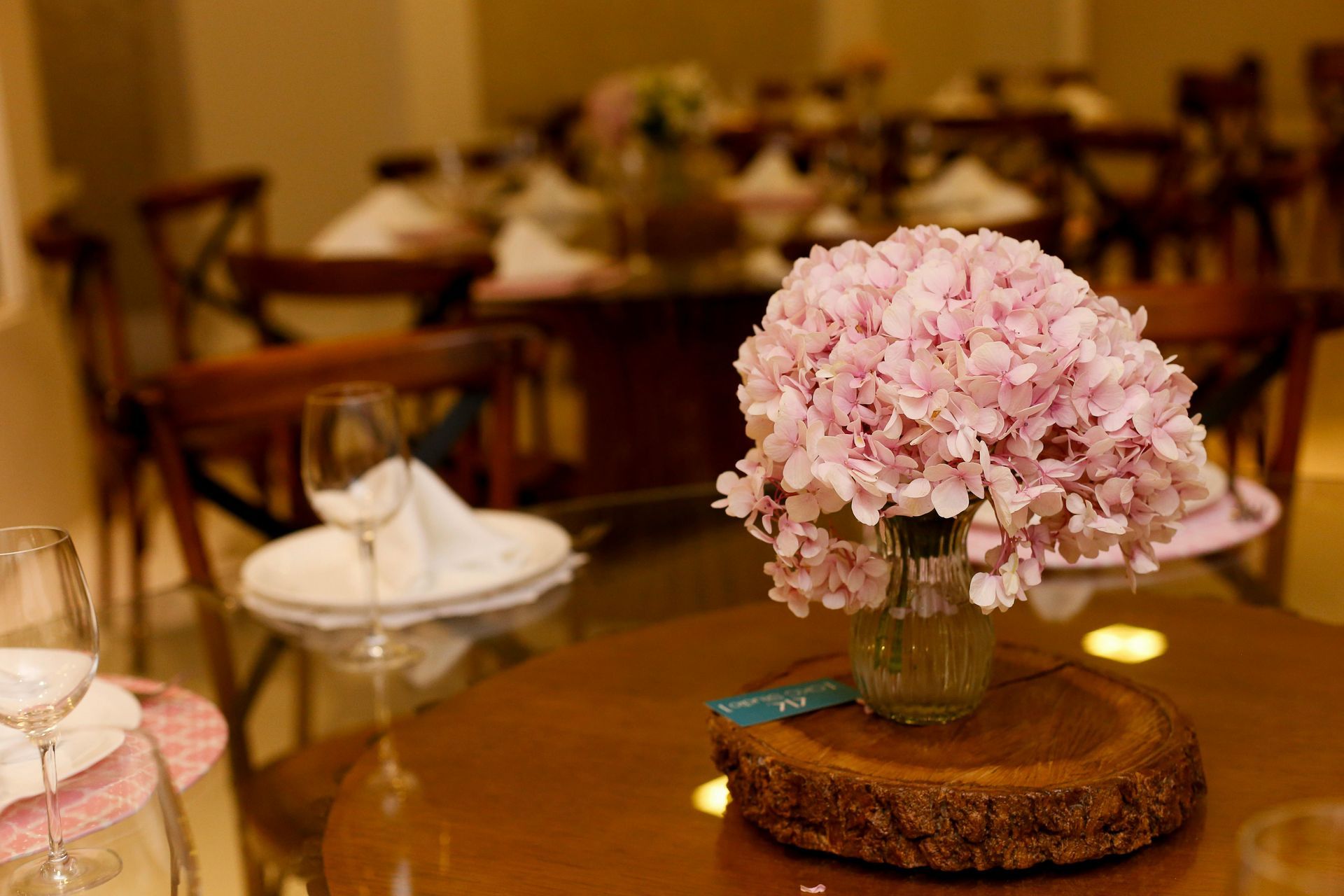 Pink hydrangea direct from farm