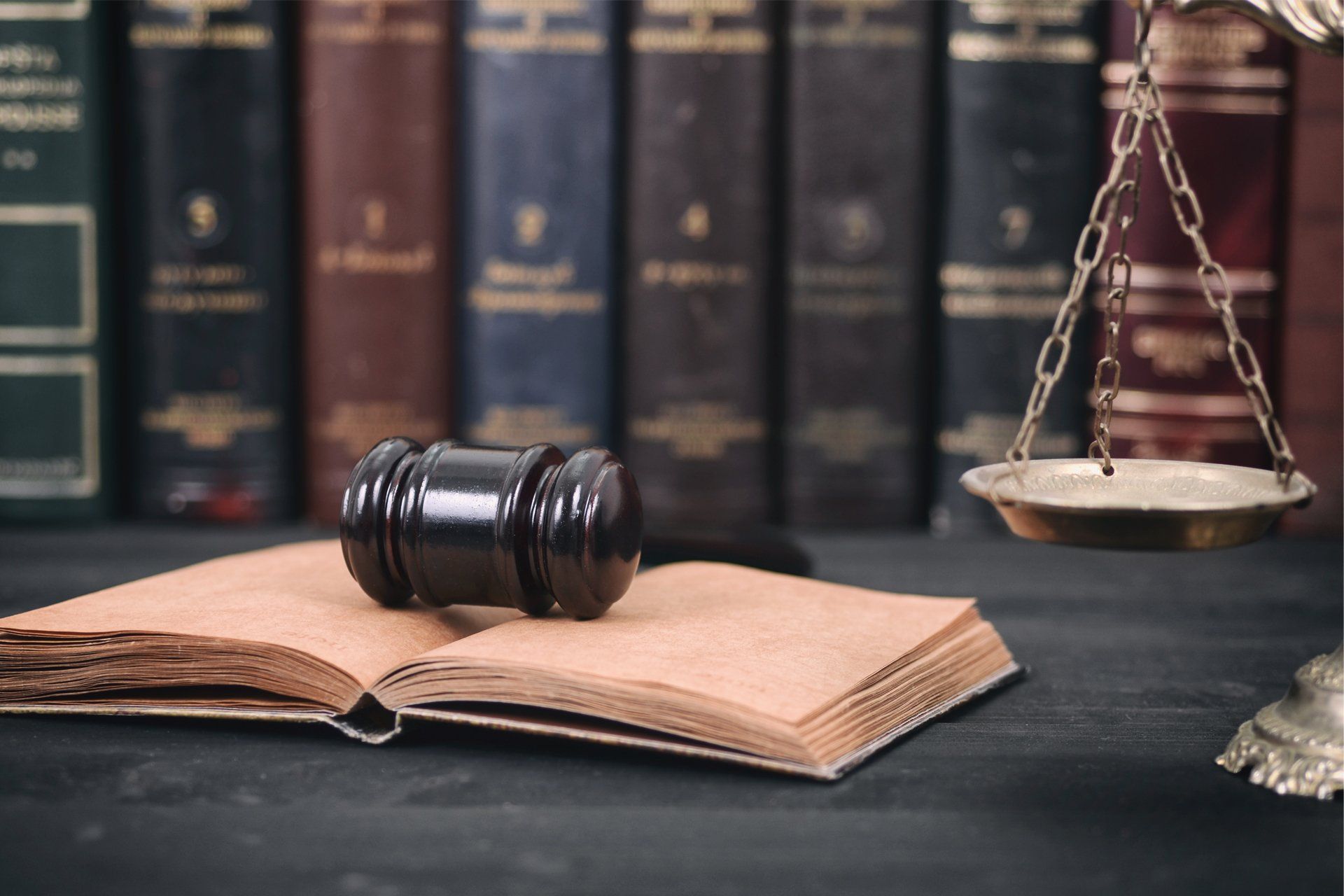 Gavel on Book