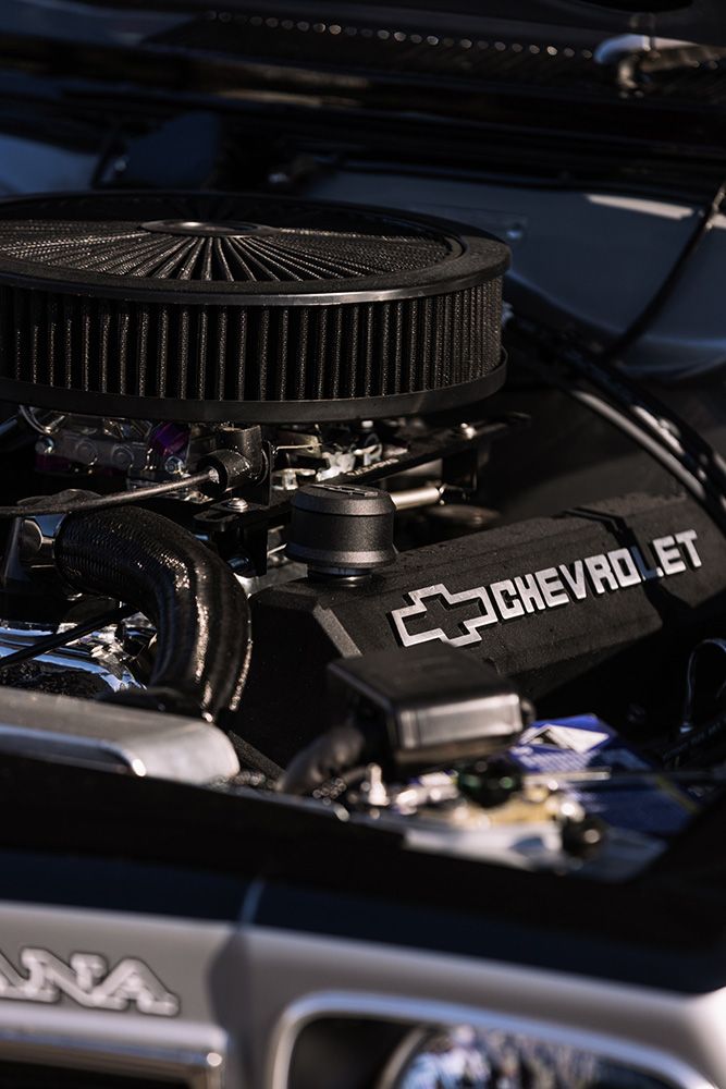 Close-up of a Modified Chevrolet Engine — Carline Automotive Solutions in Bungalow, QLD
