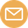 A white envelope is in a yellow circle.