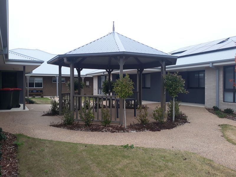 Gazebo in a Courtyard Setting — The Gazebo and Shade Centre in Bright, VIC