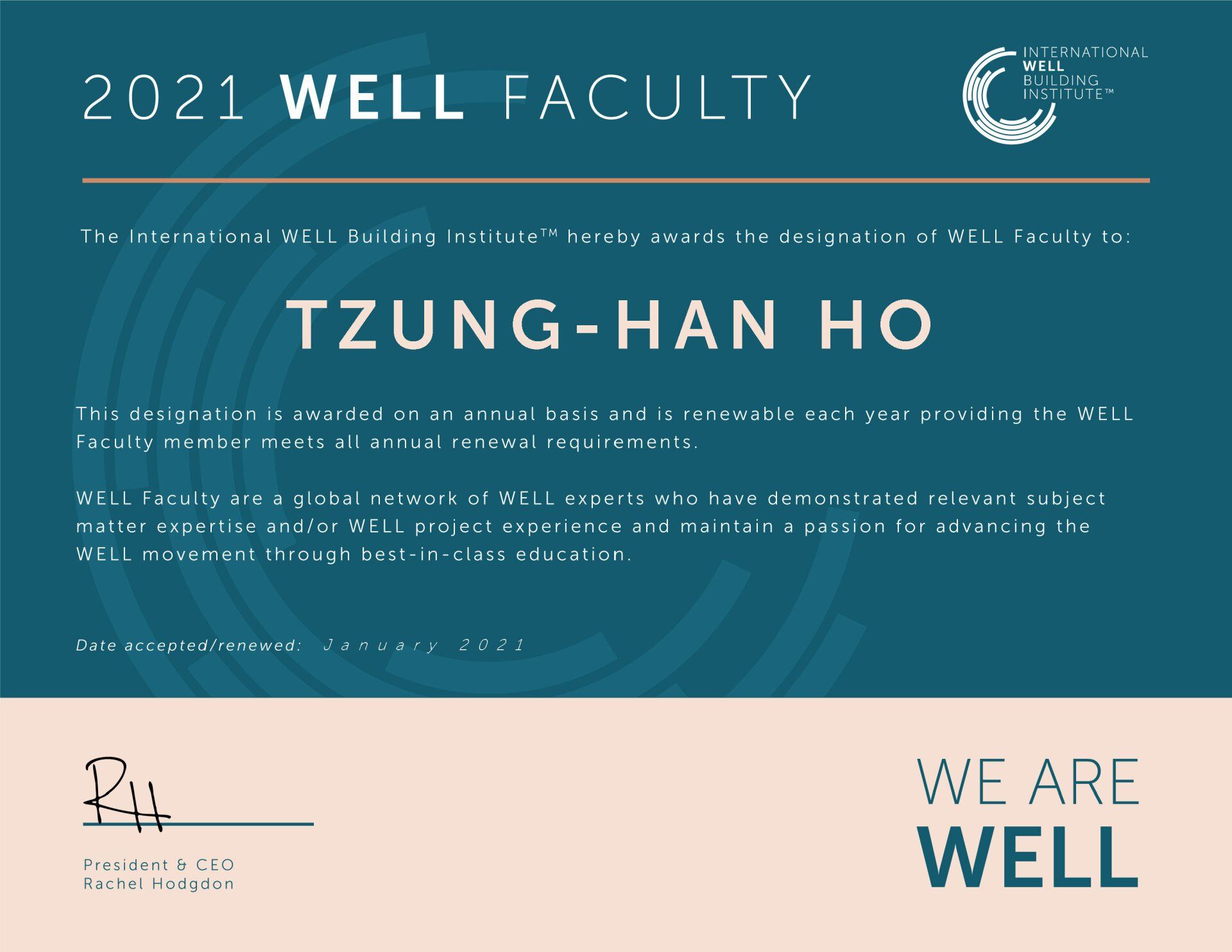 關於易境－台灣擁有最多IWBIWELLFaculty認證講師顧問公司