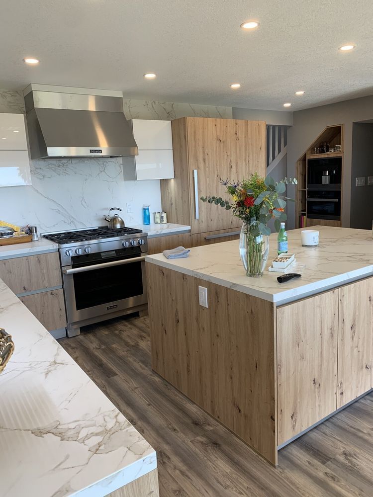 Quartz kitchen countertops