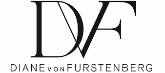 A black and white logo for diane von furstenberg