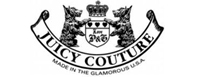 The logo for juicy couture is made in the usa.