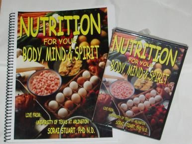 A spiral-bound book and a matching DVD case both titled