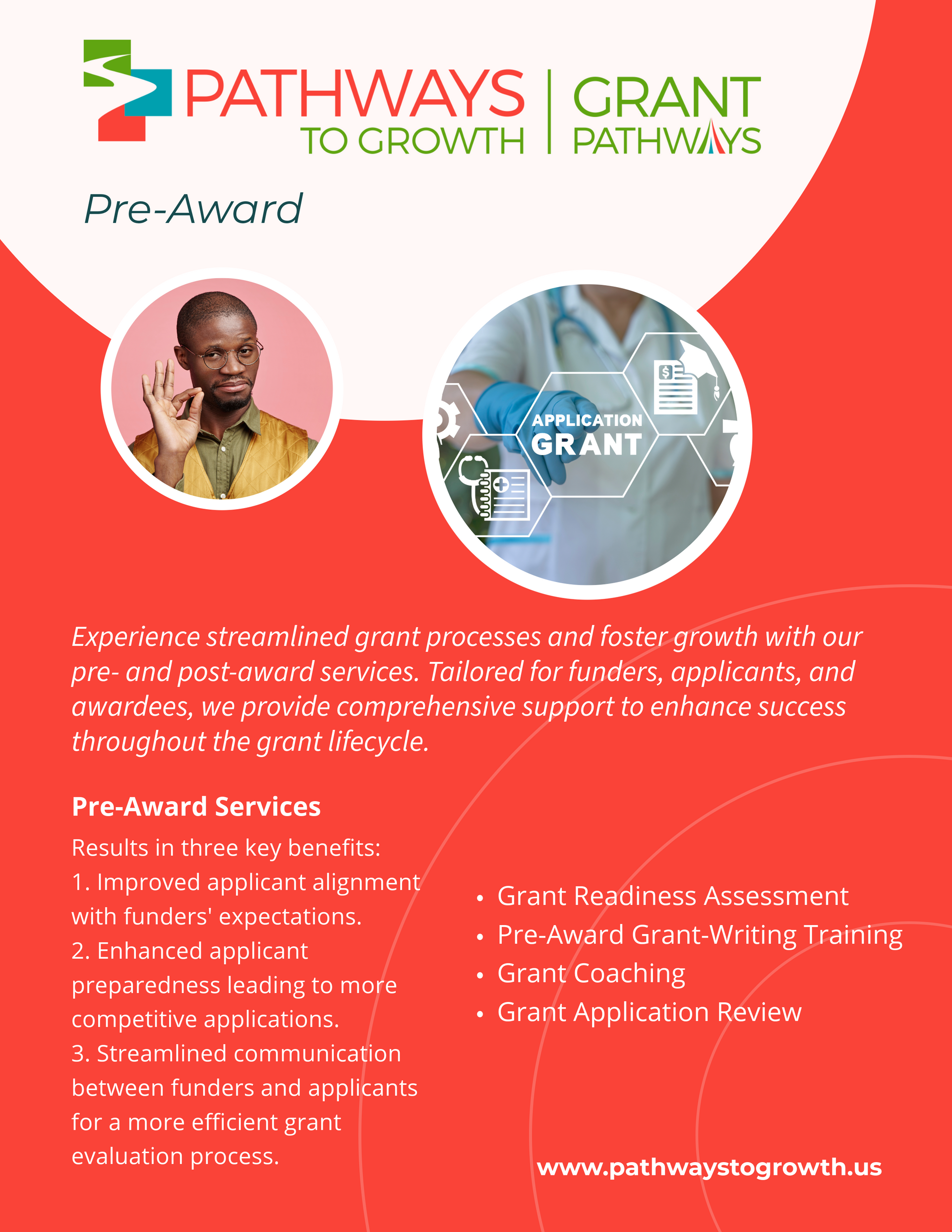 Pre-Award Services to Grant Funders