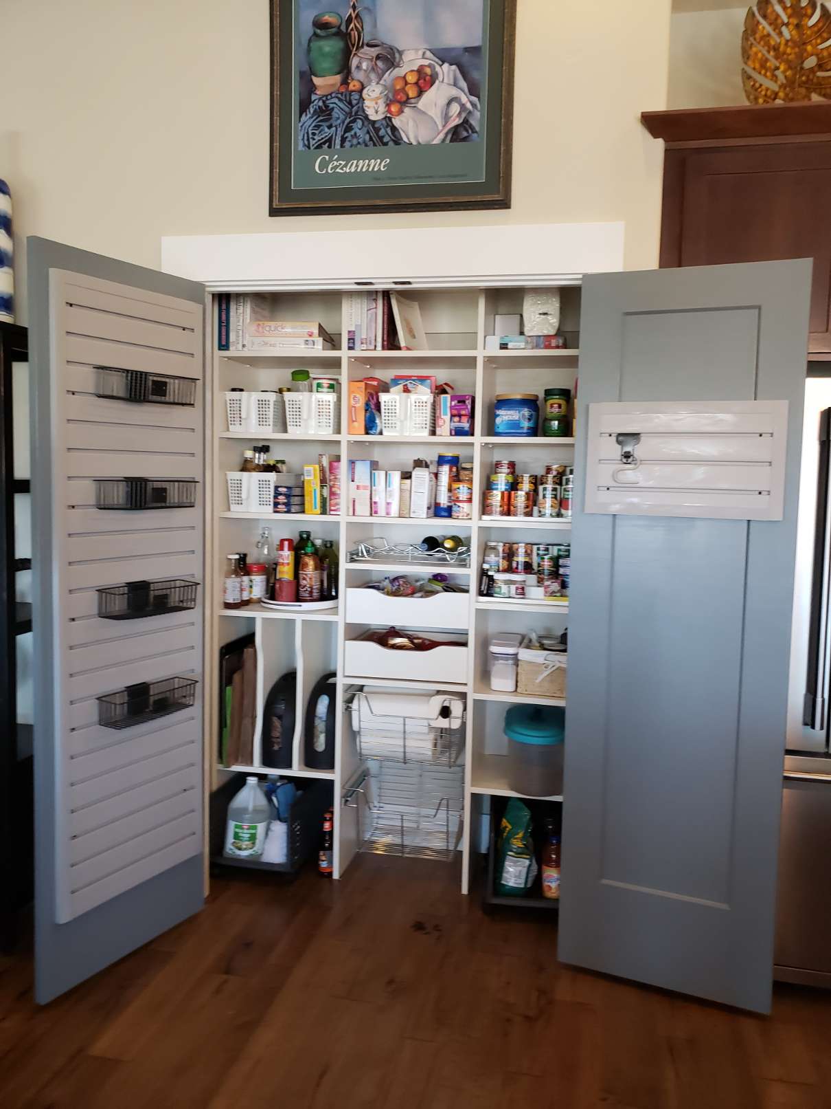 Custom Kitchen Pantry Storage System Project