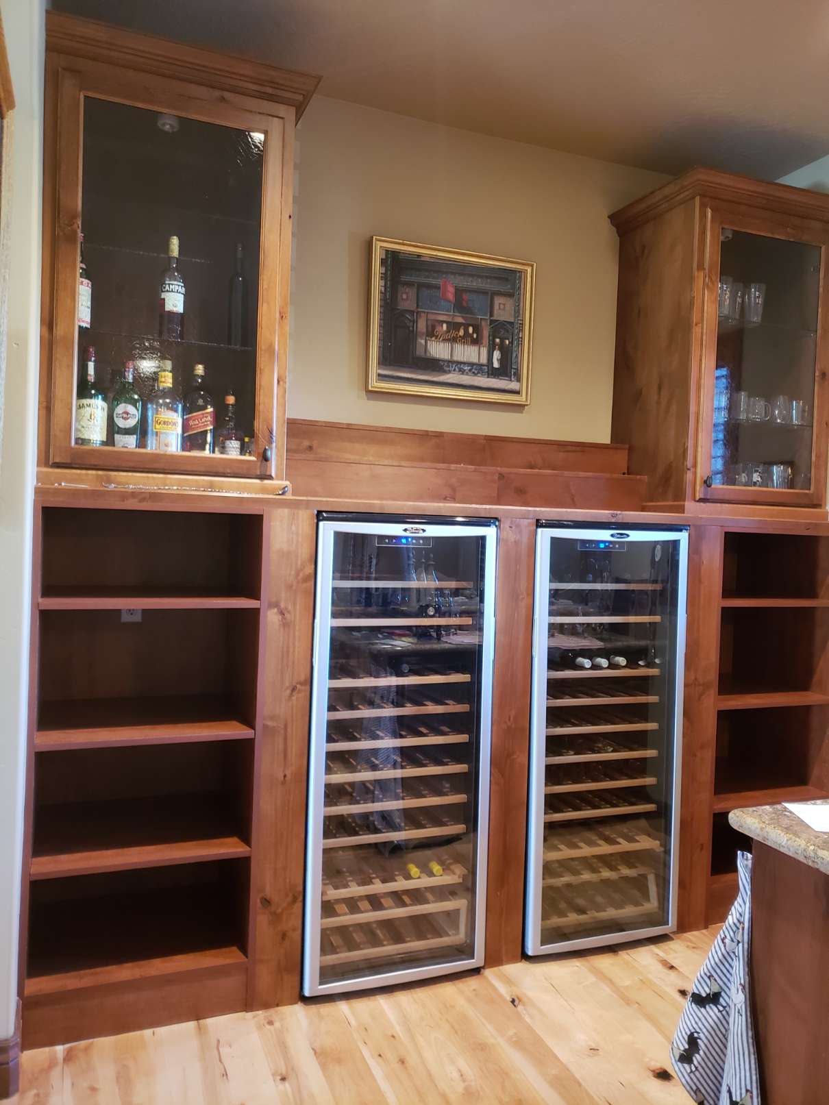 Custom Kitchen Pantry Storage System Project