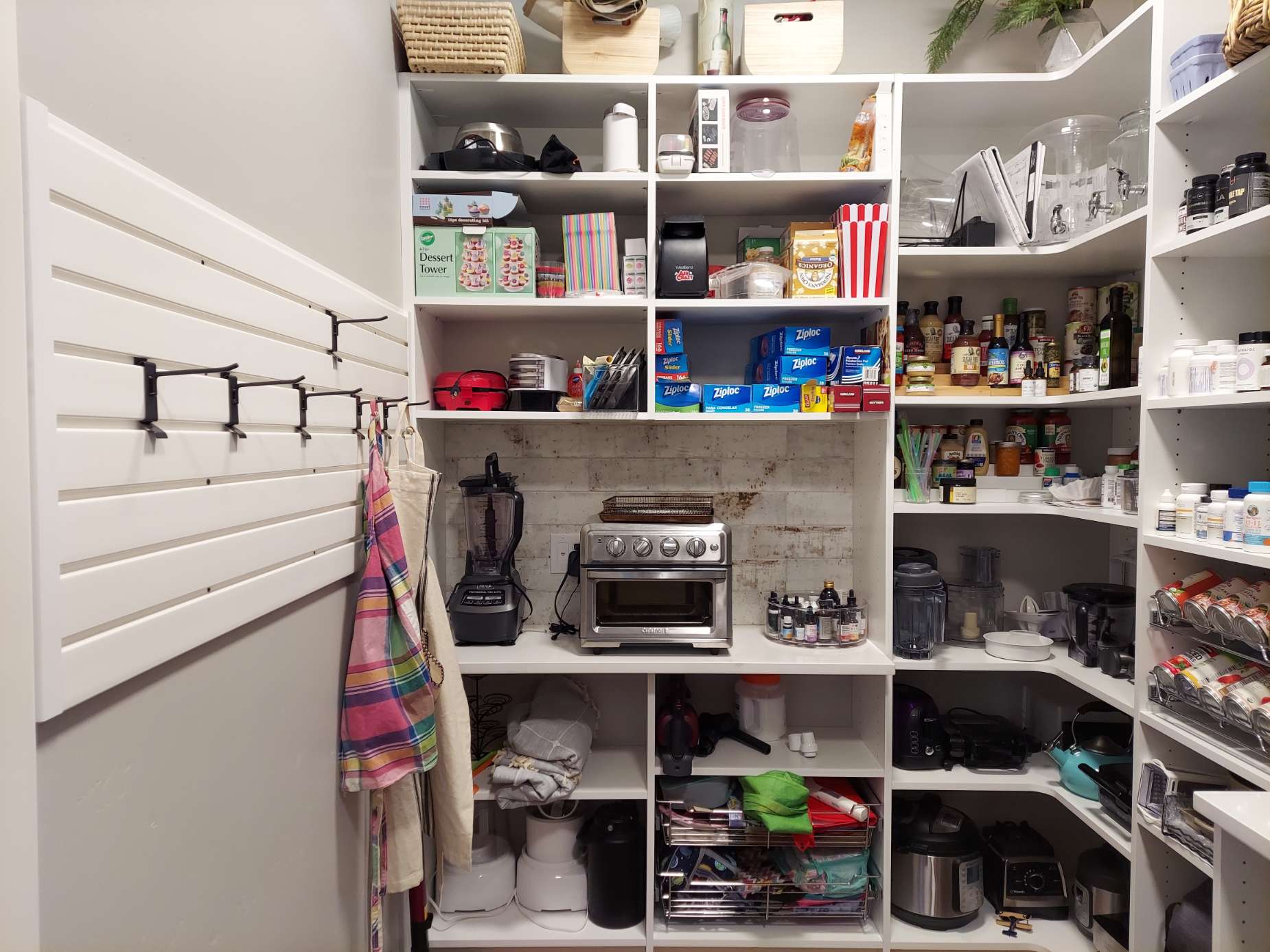 Custom Kitchen Pantry Storage System Project