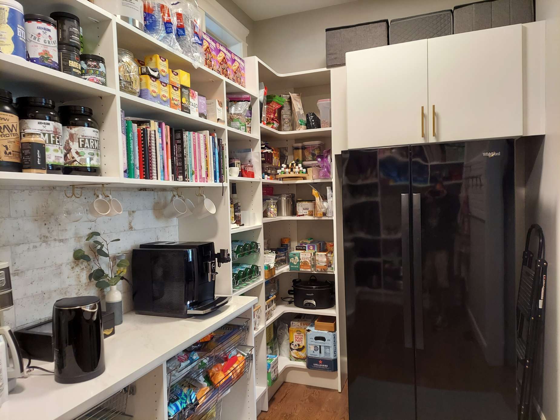 Custom Kitchen Pantry Storage System Project