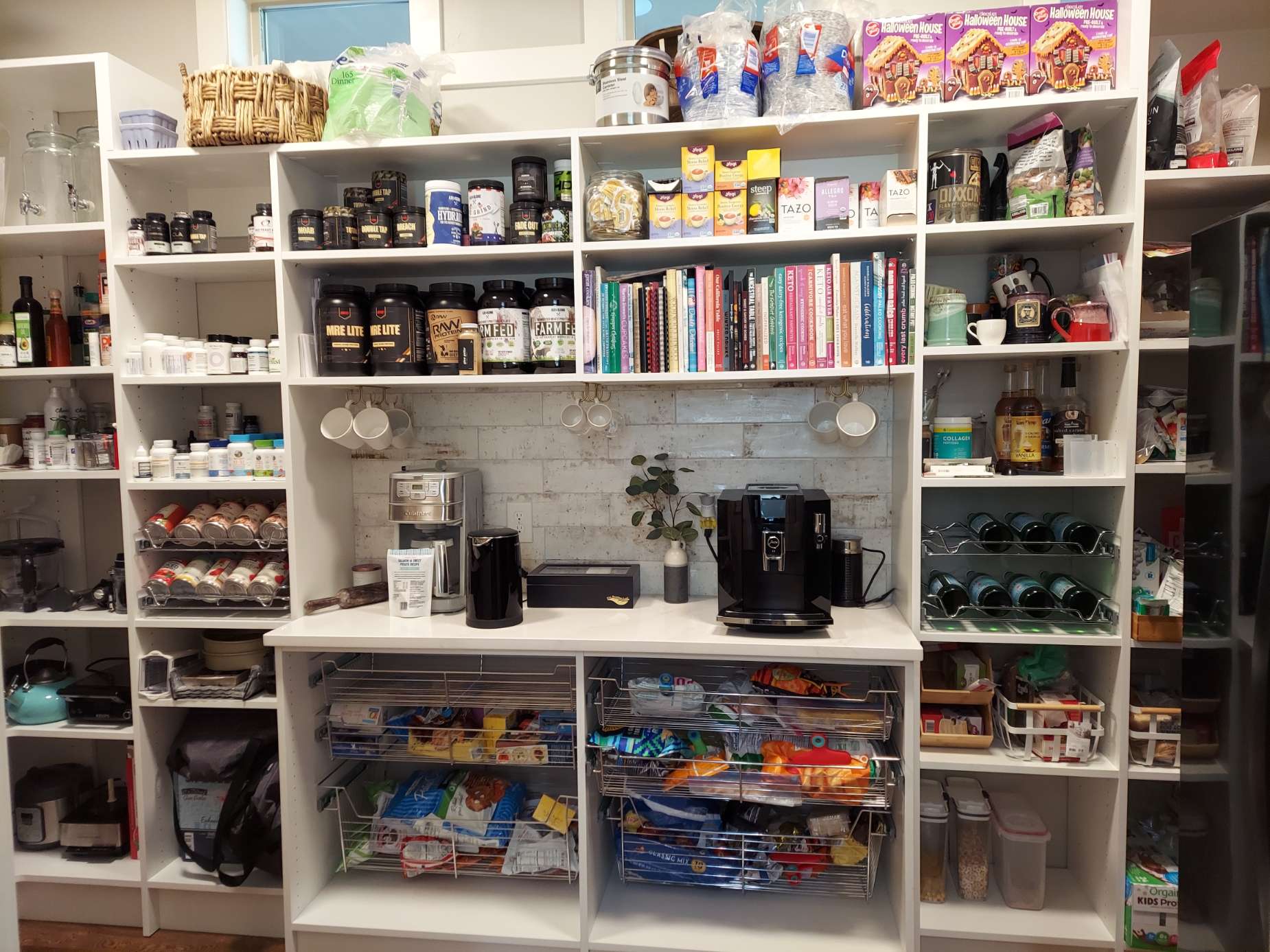 Custom Kitchen Pantry Storage System Project