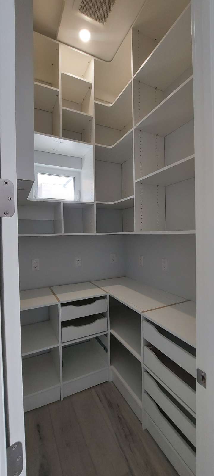 Custom Kitchen Pantry Storage System Project