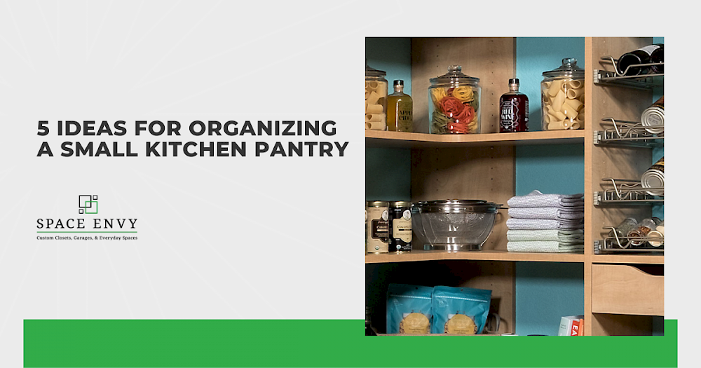 5 Ideas for Organizing a Small Kitchen Pantry