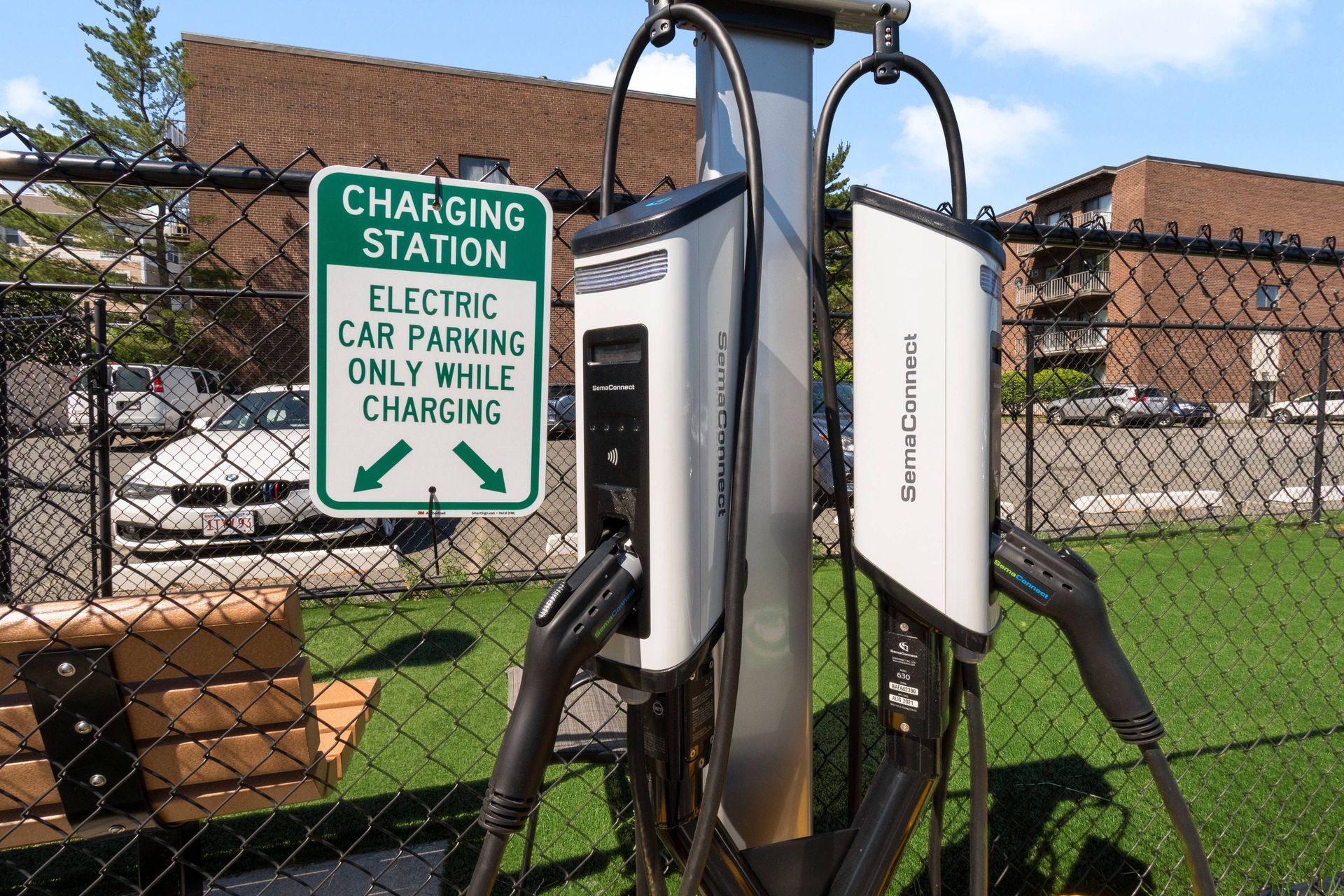 EV Charging at Rumney Flats.